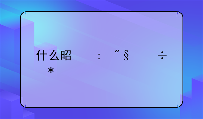 什么是获利能力